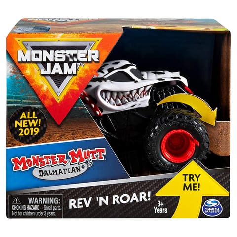 Monster Jam 1:43 Rev & Roar Truck Asst.