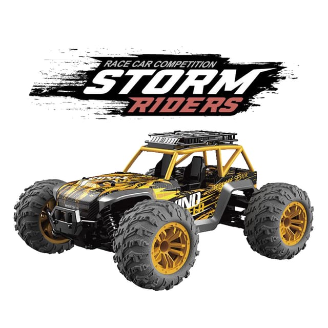"Storm Rider R/C car( 2.4G , 7.4v ,36KM/H,YELLOW)
"