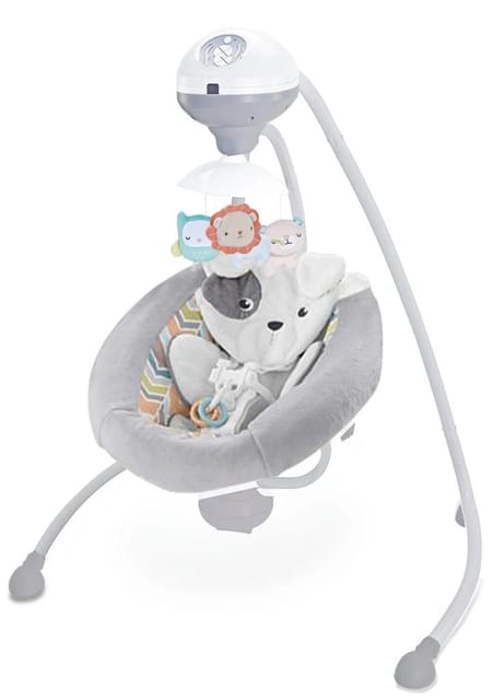 Baby electric swing  seats can adjust direction