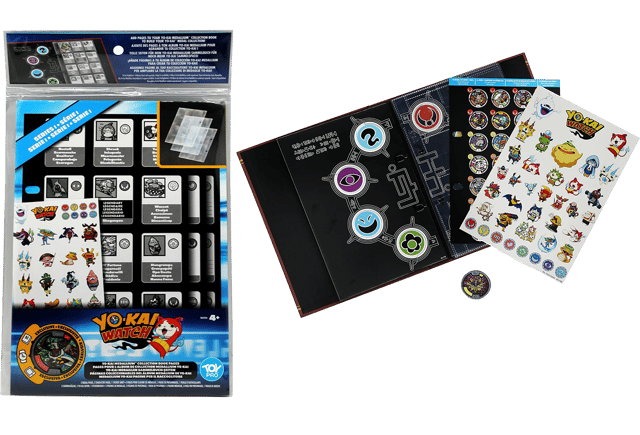 Yokai Watch - Collector Book Pages (w/ 1 medal)
