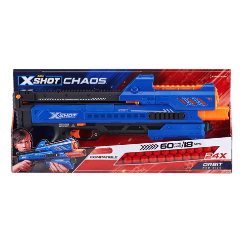 X-Shot Chaos Orbit,(1x Blaster,24 Dart Ball )