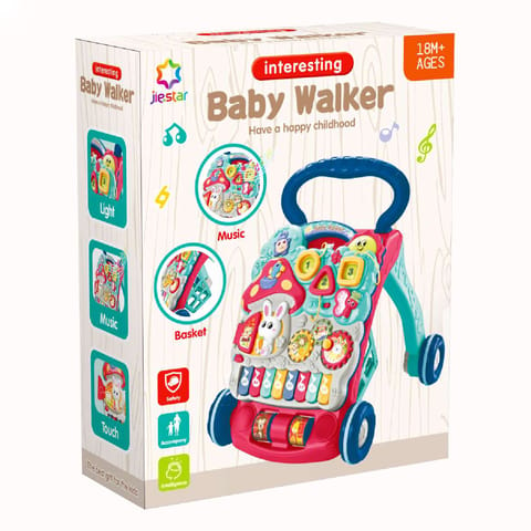 BABY WALKER W/ LIGHT, MUSIC & TOUCH  18M+