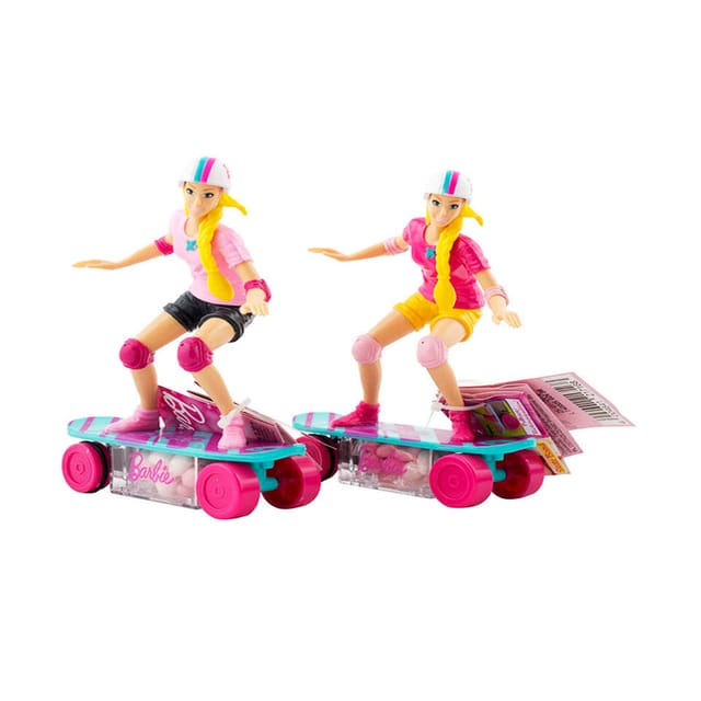 BARBIE SKATEBOARD WITH CANDY