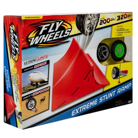 Fly Wheels Buildable Ramp & Launcher 2-Pack