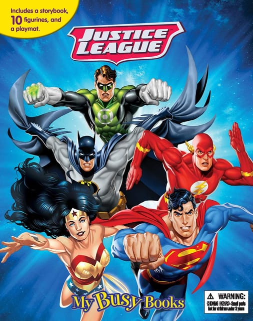 DC JUSTICE LEAGUE MY BUSY BOOK