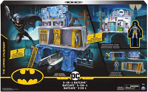 DC Batman 3-In-1 Mission Playset