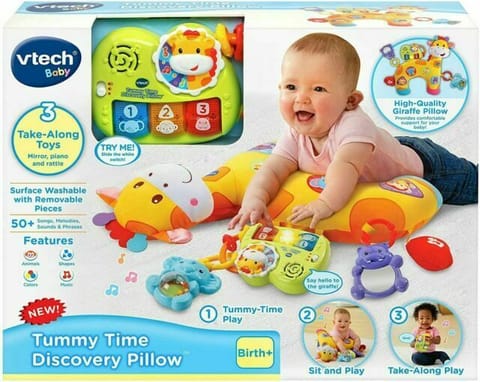TUMMY TIME DISCOVERY PILLOW