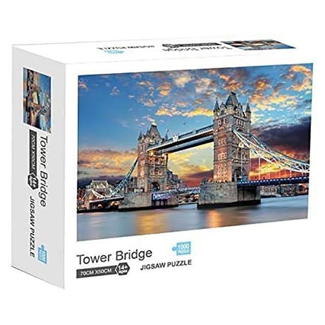 1000PCS PAPER PUZZLE-TOWER BRIDGE
