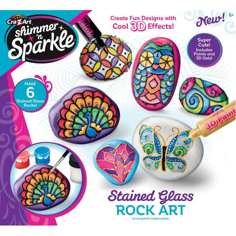 Shimmer N Sparkle Make your Own Stained Glass Collectibles