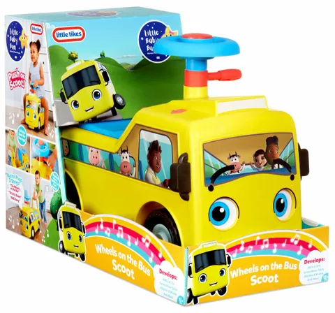 Little Tikes-Little Baby Bum Wheels on the Bus Scoot