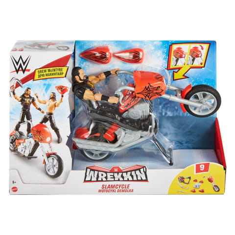 WWE 6'' Wrekkin Motorcycle