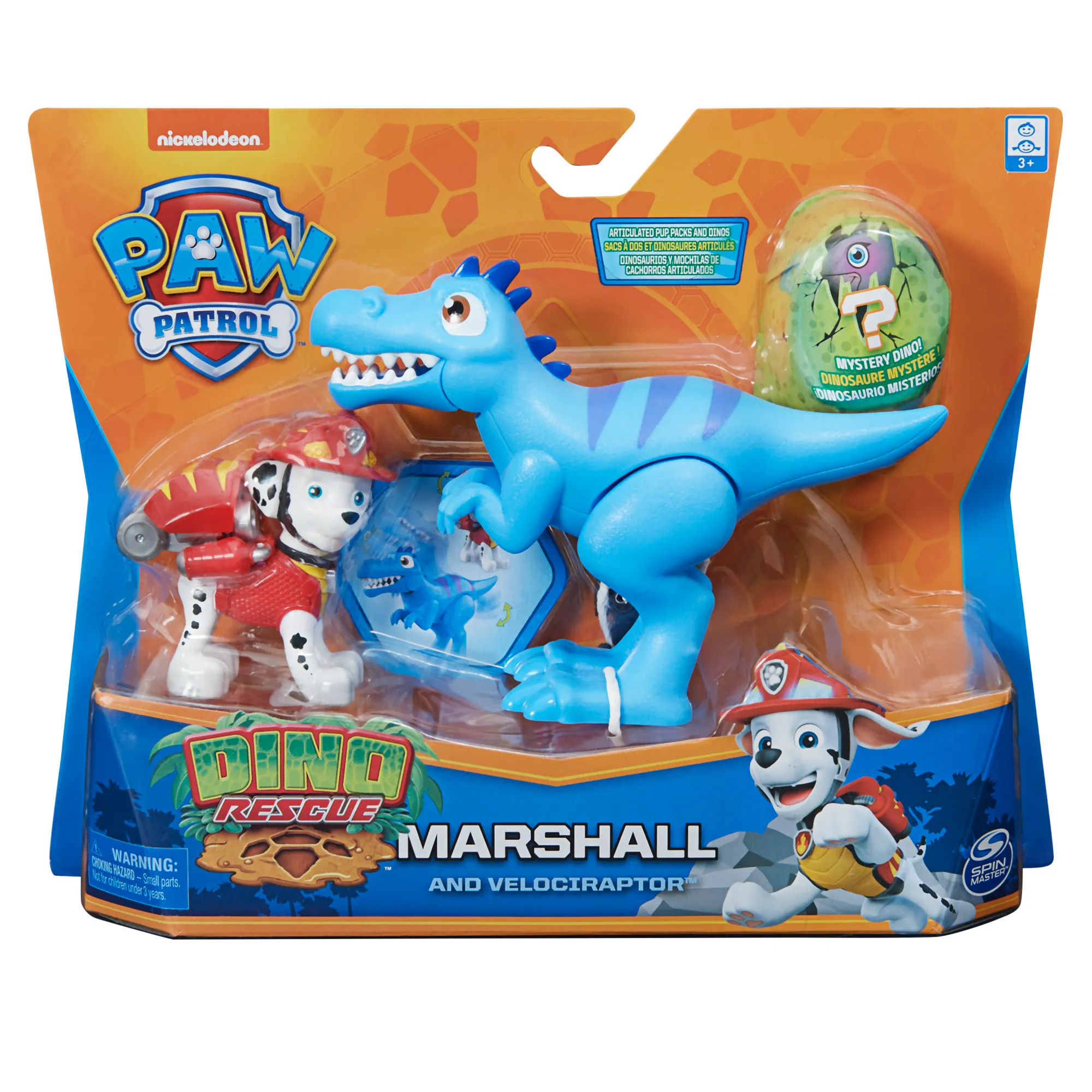 Paw Patrol Dino Rescue Hero Pups Asst.