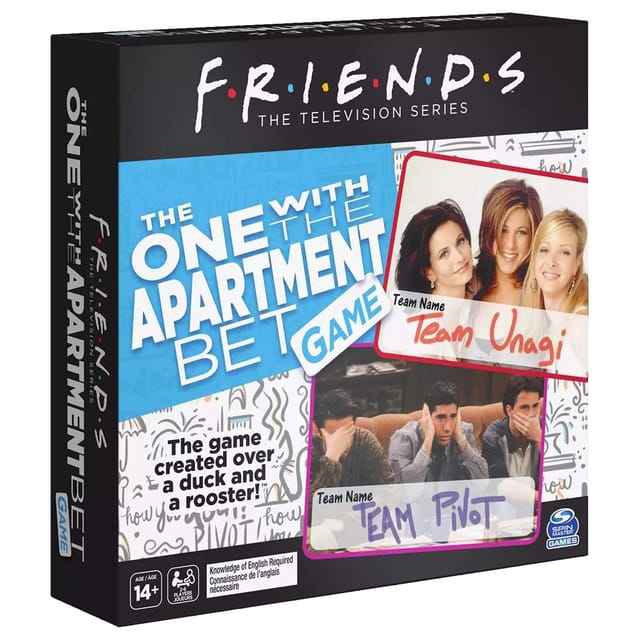 Game Friends: Trivia The One With The Apartment Bet