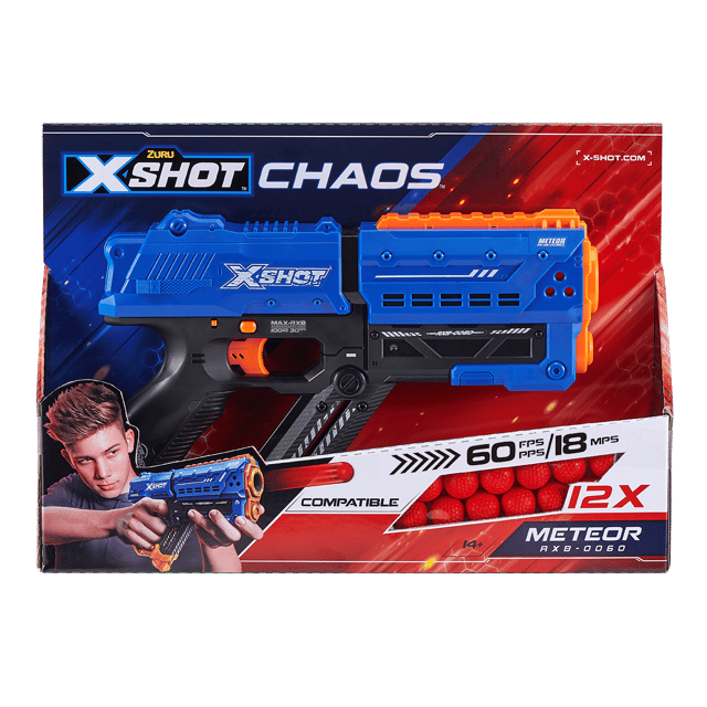 X-Shot Chaos Meteor (1X Blaster,12Dart Ball)