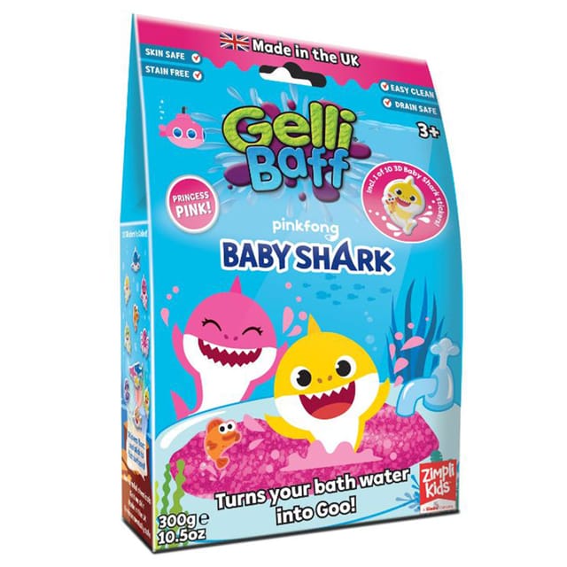 Baby Shark Gelli Baff Pink 300g