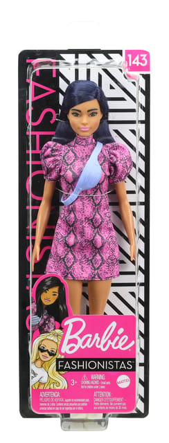Barbie Fashionistas Doll - Snakeskin Dress