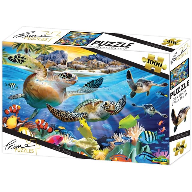 Howard Robinson - Turtle Beach 1000pc 2D Puzzle