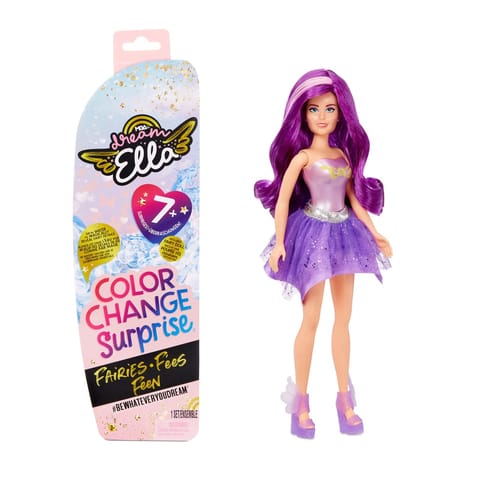 Dream Ella Color Change Doll- Purple