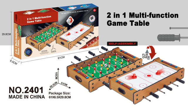 2 IN 1 GAME TABLE