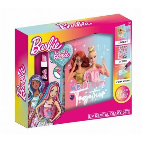 Barbie Uv Reveal/ Light Up Diary