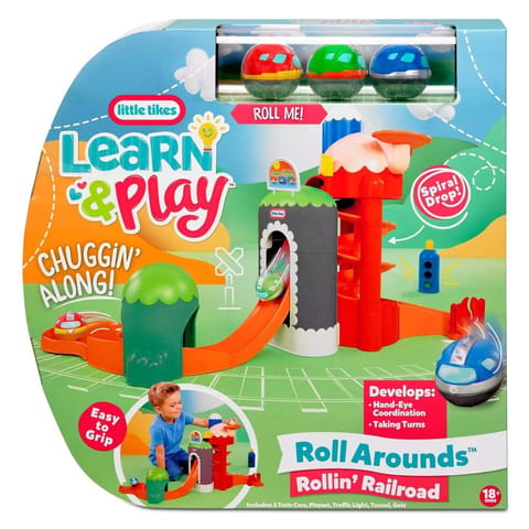 Little Tikes Learn & Play Roll Arounds Train