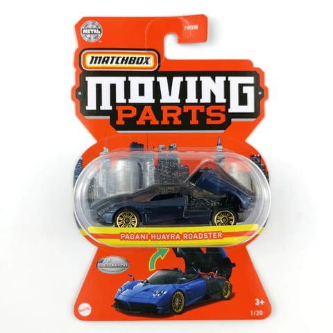 MB 1:64 Car With Moving Parts Asst.