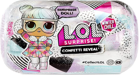L.O.L. Surprise Winter Chill Confetti Doll Asst in PDQ