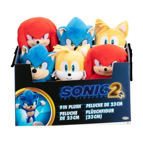 Sonic2 Movie Plush 9" Asst. 3