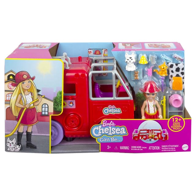 Barbie Club Chelsea Firetruck
