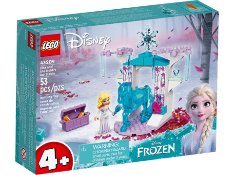 LEGO Disney Elsa and the Nokk's Ice Stable 43209 Ages 4+ (53 Pieces)