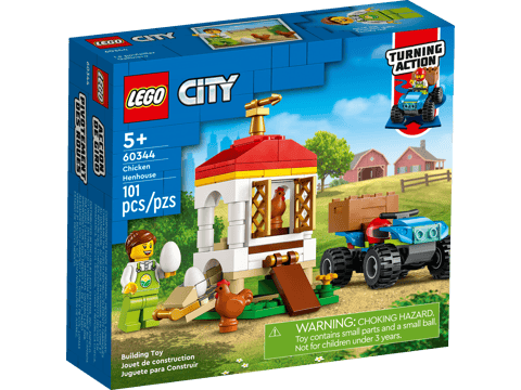 LEGO 60344 Chicken Henhouse V29