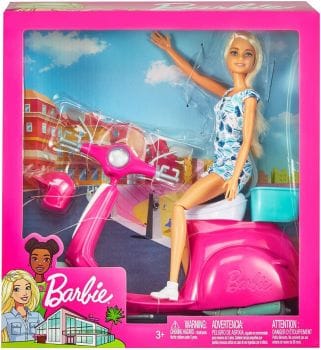 Barbie Scooter With Doll