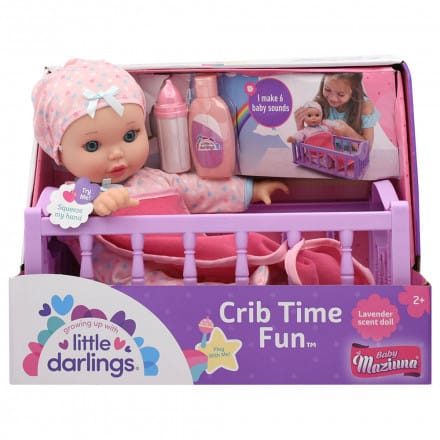 Baby Maziuna Crib Time Fun 12"