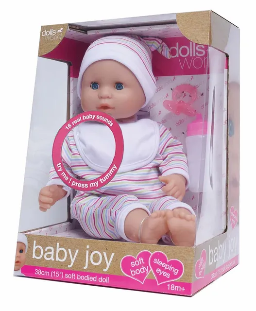 BABY JOY WITH SOUND 38CM (15IN)