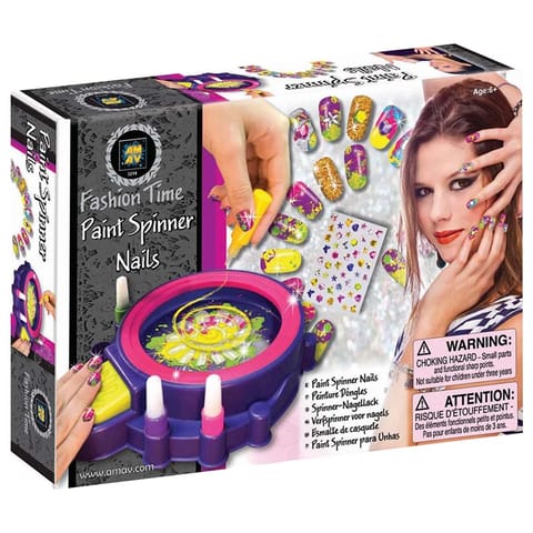 FASHION TIME PAINT SPINNER NAILS