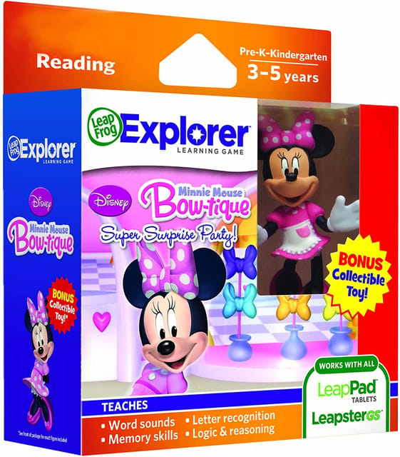 LF EXPLORER LEARNING GAME MINNIE BOWTIQUE S