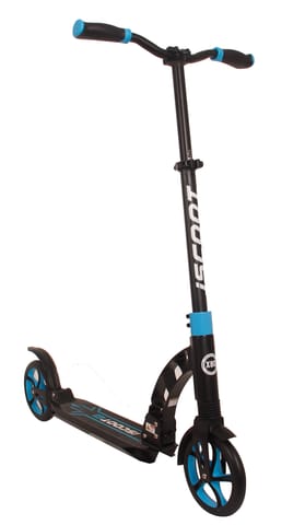 I Scoot X80 Scooter with double suspension blue-adjustable & Foldable  8YRS+