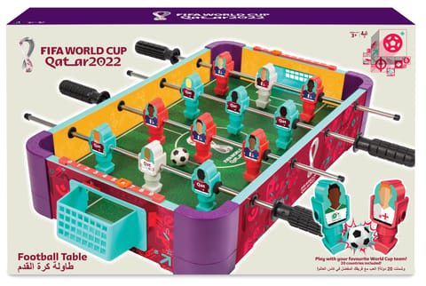 FIFA World Cup 20" (50cm) Tabletop Football (Foosball) - QATAR version + 2 extra soccer balls in each set, with the limited edition certificate)