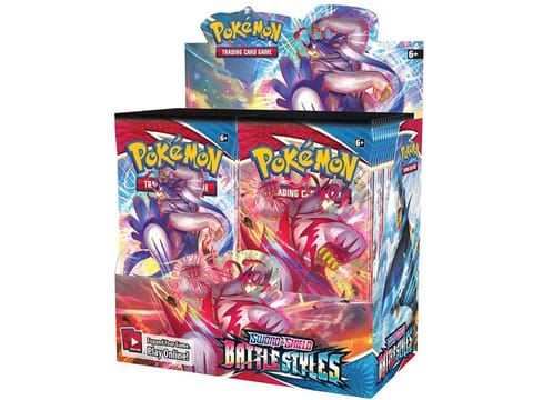 POKEMON BATTLE STYLES PLAYING CARDs 6YRS+