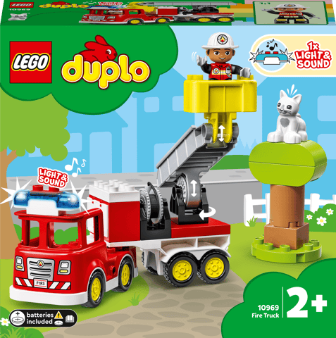 LEGO DUPLO Rescue Fire Engine 10969 Building Toy (21 Pieces)