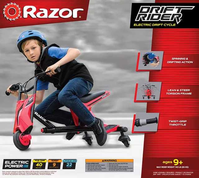 razor electric drift bike