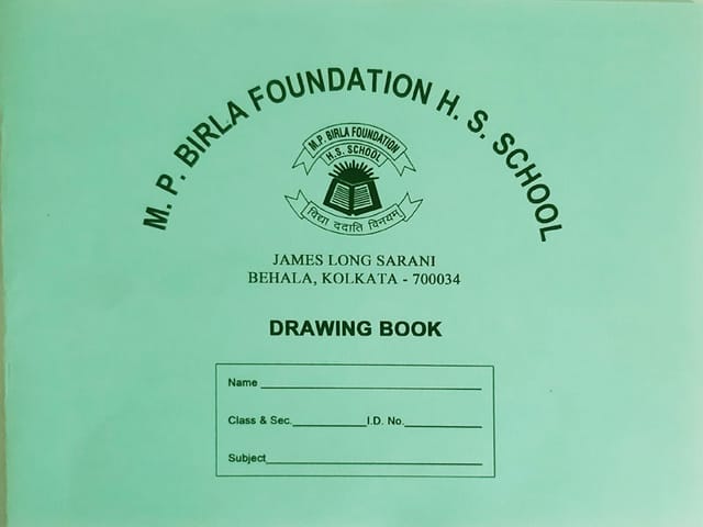 MP Birla School - Drawing Book - Small
