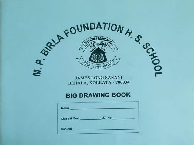 MP Birla School - Drawing Book - Big