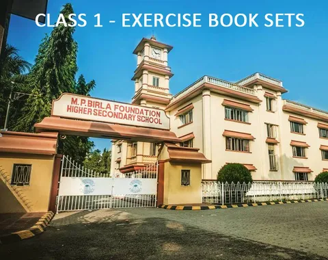 MP Birla School - Class 1 Exercise Book Set