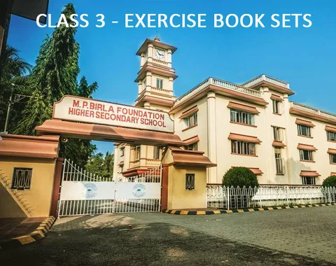 MP Birla School - Class 3 Exercise Book Set