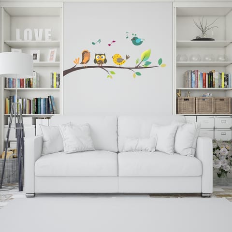 DIY Wall Stickers Singing Birds for Home D�cor (24"X12")