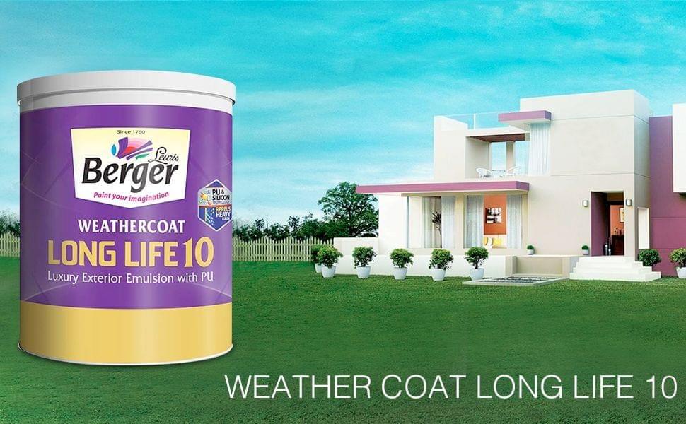 Berger Paints WeatherCoat Long Life 10 Exterior Emulsion