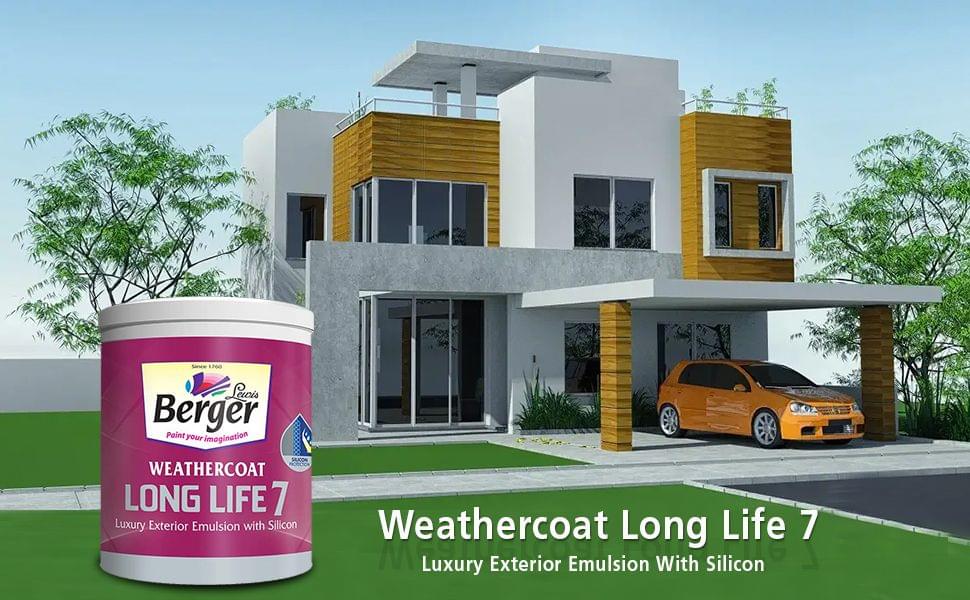 Berger Paints WeatherCoat Long Life 7 Exterior Emulsion