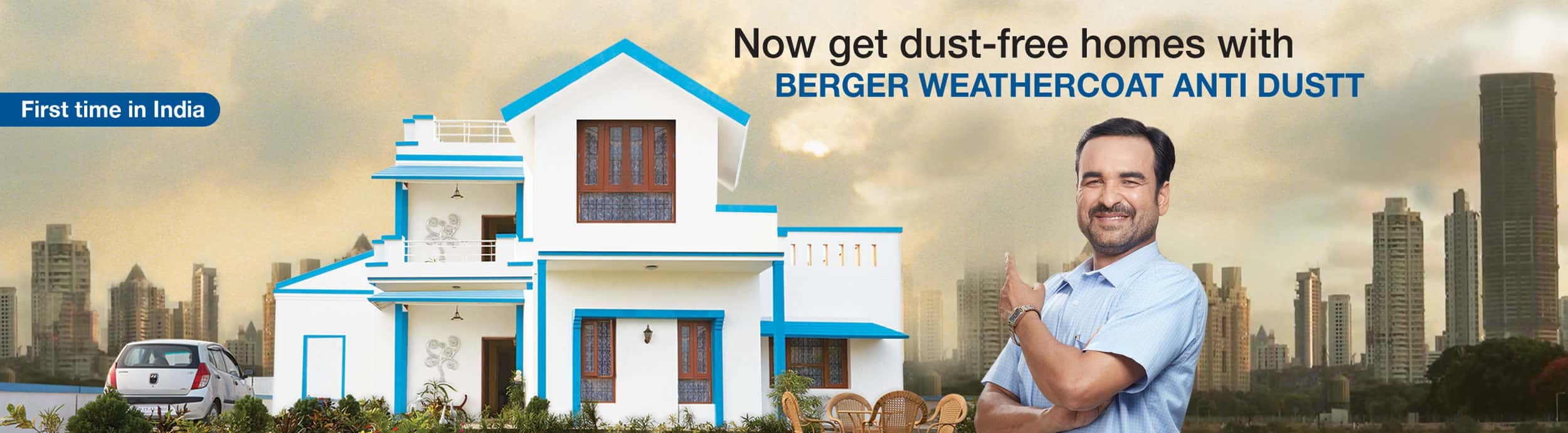 Berger Paints WeatherCoat Anti Dustt Exterior Emulsion