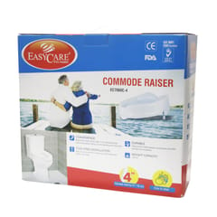 Toilet Commode Raiser Easy Care 6 Inches